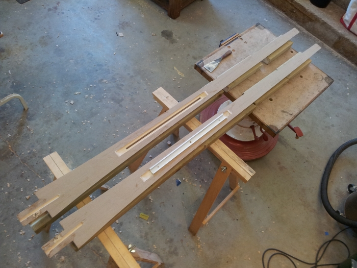 Making:  Split Column with Desk Track