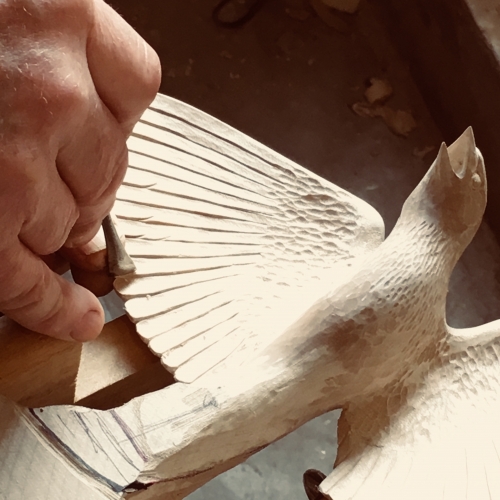 Making:  Carving Lark