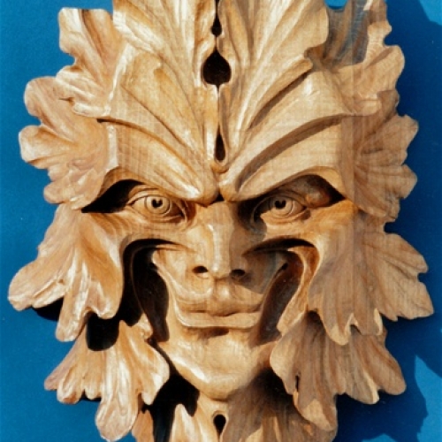 Green Man of Gemingstrasse Oak 14in