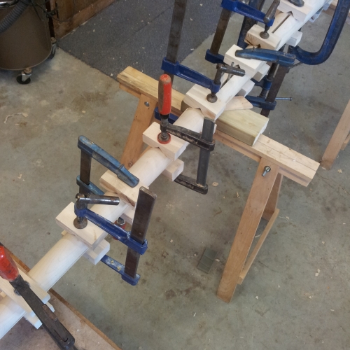 Making: Column Glue-up