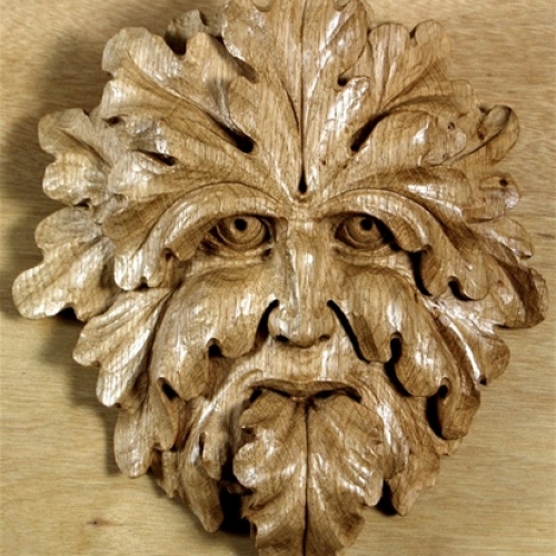 Green Man of Bude Oak 10in